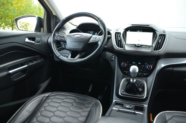 Ford Kuga Vignale 1.5i 150KM Serwis SONY Navi Skóra Bi-xenon Kamera zdjęcie 29