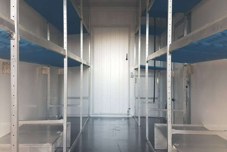 Iveco Daily KONTENER NISKOPODŁOGOWY 4.43x2.23x2.42 SKLEP BAR FOODTRUCK KAMPER AC zdjęcie 18