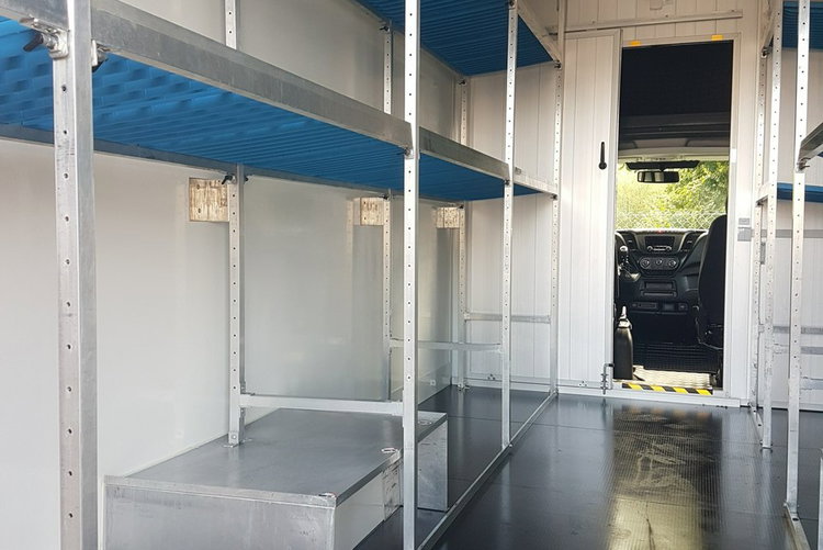Iveco Daily KONTENER NISKOPODŁOGOWY 4.43x2.23x2.42 SKLEP BAR FOODTRUCK KAMPER AC zdjęcie 25