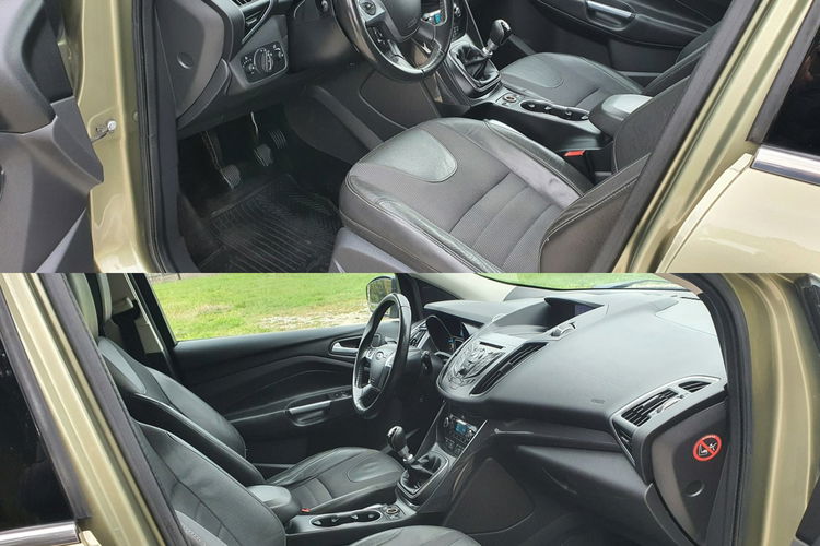 Ford Kuga 2.0 TDCi 140KM # 4x4 # Titanium # Bogate Wyposażenie # Super Stan zdjęcie 15