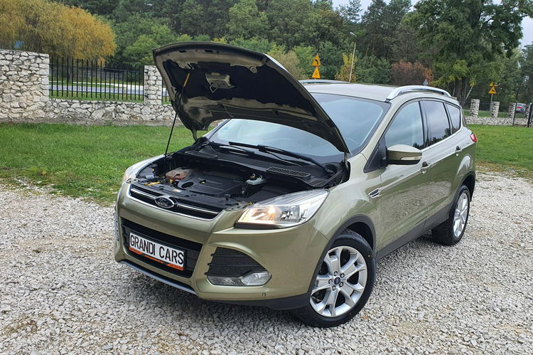 Ford Kuga 2.0 TDCi 140KM # 4x4 # Titanium # Bogate Wyposażenie # Super Stan zdjęcie 30