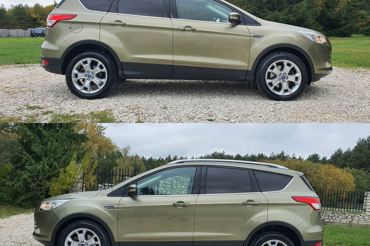 Ford Kuga 2.0 TDCi 140KM # 4x4 # Titanium # Bogate Wyposażenie # Super Stan zdjęcie 35