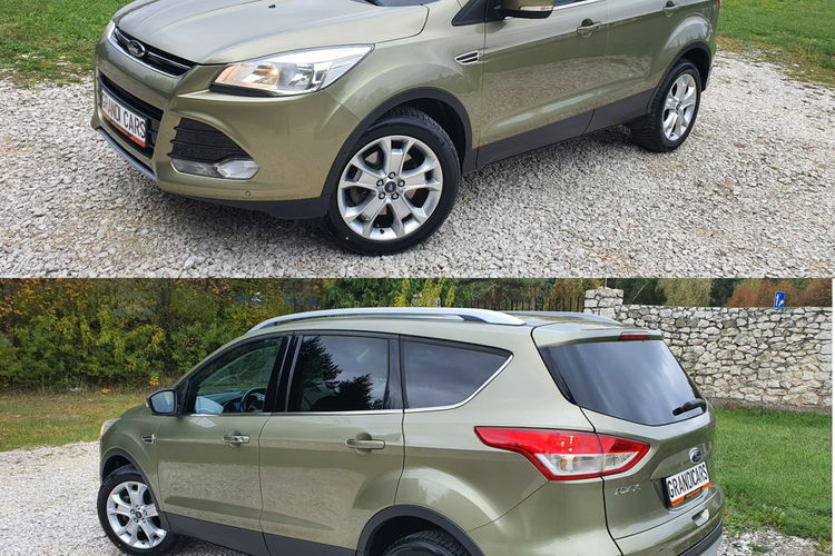 Ford Kuga 2.0 TDCi 140KM # 4x4 # Titanium # Bogate Wyposażenie # Super Stan zdjęcie 41
