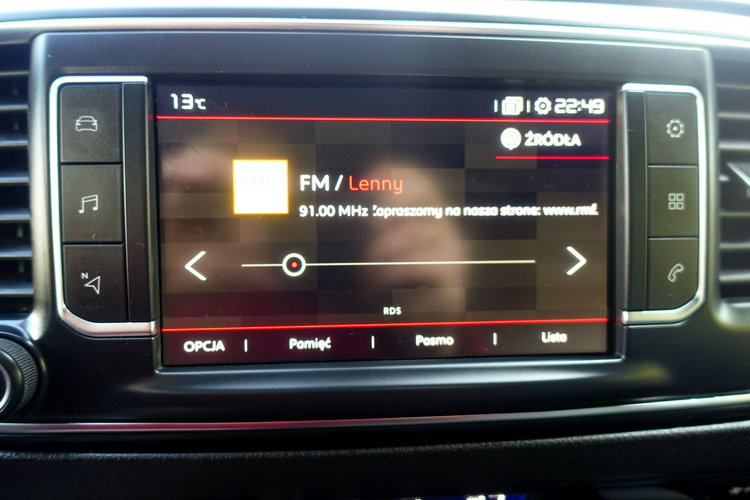 Citroen Jumpy Fv 23% Automat 2.0HDI 180KM Pełny Serwis Navi zdjęcie 23