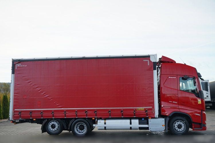 Volvo FH 460 / FIRANKA 7.45 M SOLÓWKA / I-SAVE / KLIMATYZACJA POSTOJOWA / OŚ PODNOSZONA I SKRĘTNA / WIELTON / 6x2 zdjęcie 10