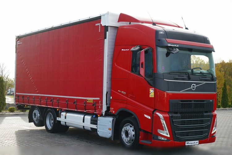 Volvo FH 460 / FIRANKA 7.45 M SOLÓWKA / I-SAVE / KLIMATYZACJA POSTOJOWA / OŚ PODNOSZONA I SKRĘTNA / WIELTON / 6x2 zdjęcie 1