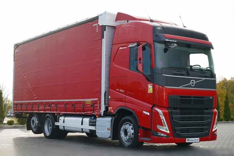Volvo FH 460 / FIRANKA 7.45 M SOLÓWKA / I-SAVE / KLIMATYZACJA POSTOJOWA / OŚ PODNOSZONA I SKRĘTNA / WIELTON / 6x2 zdjęcie 2