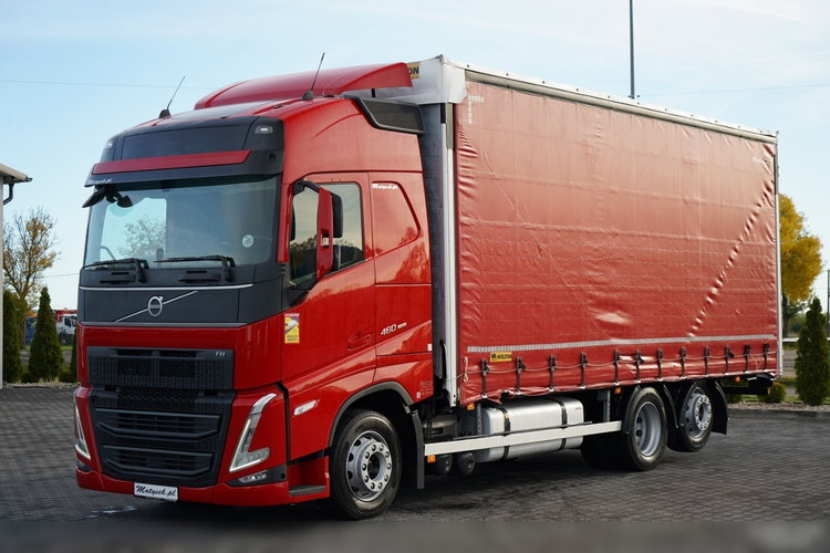 Volvo FH 460 / FIRANKA 7.45 M SOLÓWKA / I-SAVE / KLIMATYZACJA POSTOJOWA / OŚ PODNOSZONA I SKRĘTNA / WIELTON / 6x2 zdjęcie 4