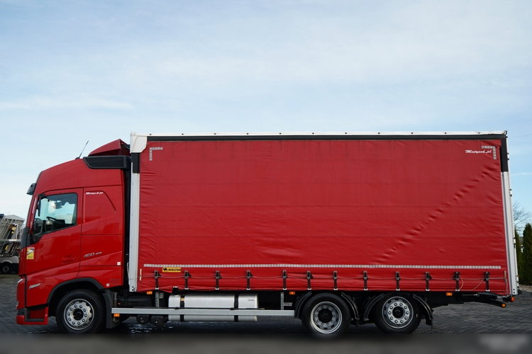Volvo FH 460 / FIRANKA 7.45 M SOLÓWKA / I-SAVE / KLIMATYZACJA POSTOJOWA / OŚ PODNOSZONA I SKRĘTNA / WIELTON / 6x2 zdjęcie 7