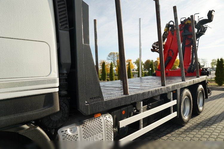 Iveco STRALIS  560 / 6X4 / DO DREWNA / DO DRZEWA / DO LASU /  HDS PALFINGER EPSILON  / UDŹWIG - 5 250 KG zdjęcie 15