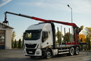 Iveco STRALIS  560 / 6X4 / DO DREWNA / DO DRZEWA / DO LASU /  HDS PALFINGER EPSILON  / UDŹWIG - 5 250 KG zdjęcie 2