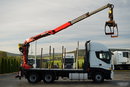 Iveco STRALIS  560 / 6X4 / DO DREWNA / DO DRZEWA / DO LASU /  HDS PALFINGER EPSILON  / UDŹWIG - 5 250 KG zdjęcie 6
