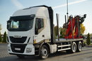 Iveco STRALIS  560 / 6X4 / DO DREWNA / DO DRZEWA / DO LASU /  HDS PALFINGER EPSILON  / UDŹWIG - 5 250 KG zdjęcie 7