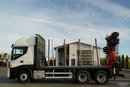 Iveco STRALIS  560 / 6X4 / DO DREWNA / DO DRZEWA / DO LASU /  HDS PALFINGER EPSILON  / UDŹWIG - 5 250 KG zdjęcie 8