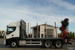 Iveco STRALIS  560 / 6X4 / DO DREWNA / DO DRZEWA / DO LASU /  HDS PALFINGER EPSILON  / UDŹWIG - 5 250 KG zdjęcie 8
