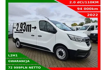 Renault Trafic L2H1 72999zł NETTO 2.0dCi/110KM