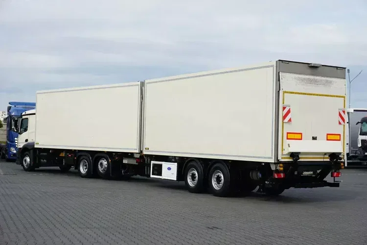 Mercedes ACTROS / 2540 / ACC / E 6 / ZESTAW PRZEJAZDOWY / CHŁODNIA + WINDA / 38 PALET zdjęcie 5