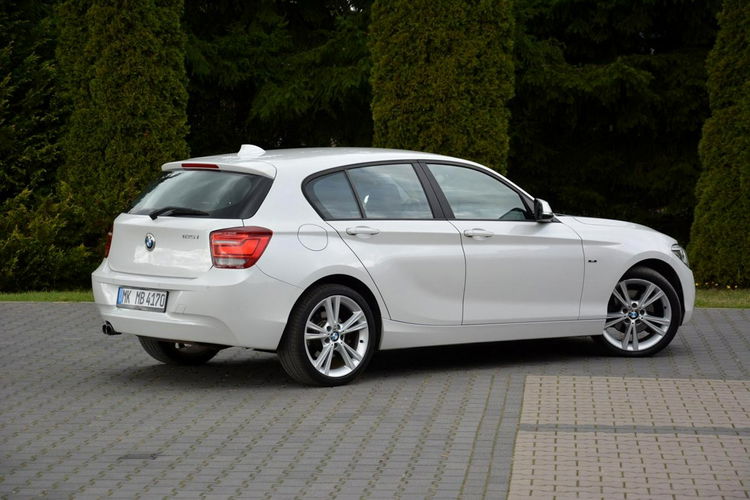 BMW 125 Duża Navi Android Auto CarPlay Bi-Xenon Ledy el. fotele Skóry Parktr. zdjęcie 13