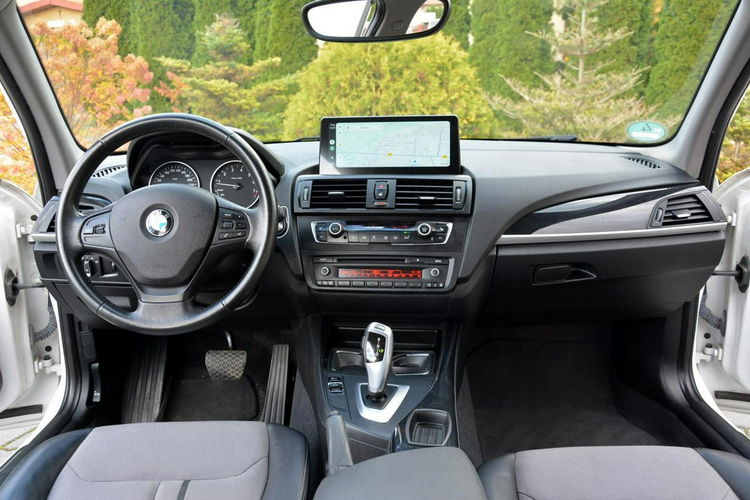 BMW 125 Duża Navi Android Auto CarPlay Bi-Xenon Ledy el. fotele Skóry Parktr. zdjęcie 26