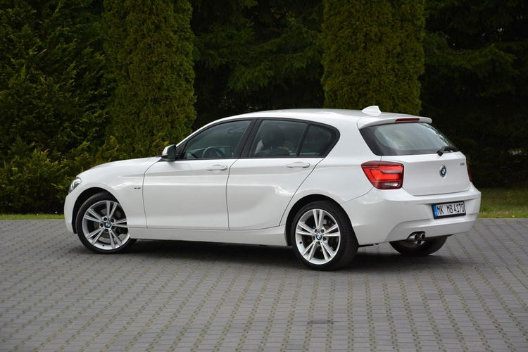 BMW 125 Duża Navi Android Auto CarPlay Bi-Xenon Ledy el. fotele Skóry Parktr. zdjęcie 5