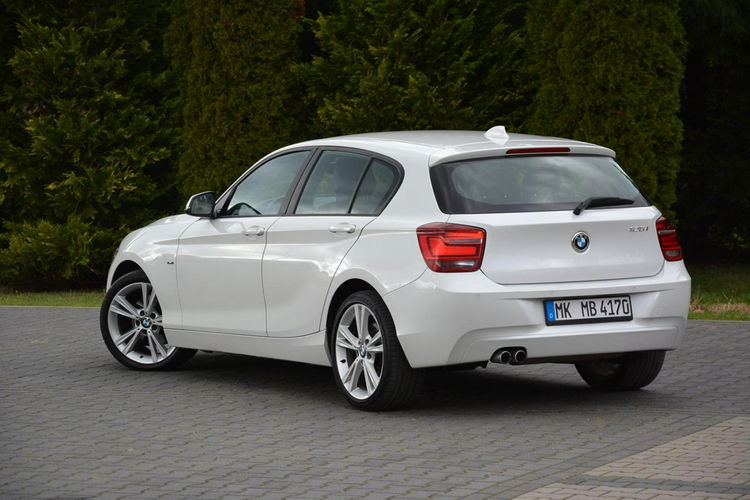 BMW 125 Duża Navi Android Auto CarPlay Bi-Xenon Ledy el. fotele Skóry Parktr. zdjęcie 6