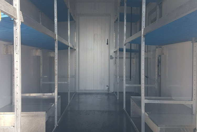 Iveco Daily KONTENER NISKOPODŁOGOWY 4.43x2.23x2.42 KAMPER SKLEP BAR FOODTRUCK AC zdjęcie 24