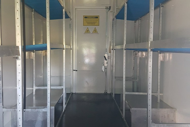 Iveco Daily KONTENER NISKOPODŁOGOWY 4.43x2.23x2.42 SKLEP BAR FOODTRUCK KAMPER AC zdjęcie 36