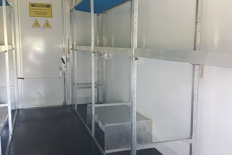 Iveco Daily KONTENER NISKOPODŁOGOWY 4.43x2.23x2.42 SKLEP BAR FOODTRUCK KAMPER AC zdjęcie 37