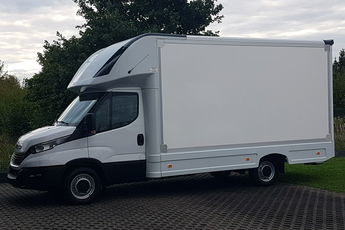 Iveco Daily KONTENER NISKOPODŁOGOWY 4.43x2.23x2.42 SKLEP BAR FOODTRUCK KAMPER AC