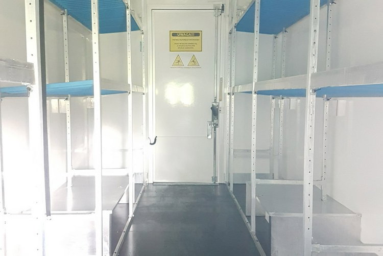 Iveco Daily KONTENER NISKOPODŁOGOWY 4.43x2.23x2.42 SKLEP BAR FOODTRUCK KAMPER AC zdjęcie 27