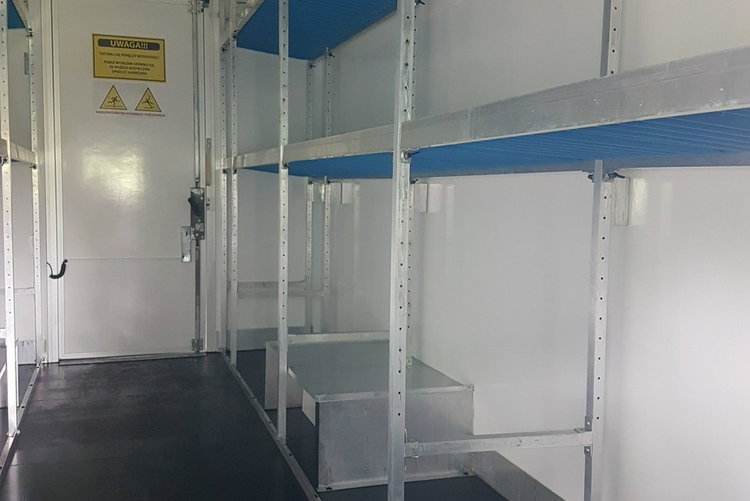 Iveco Daily KONTENER NISKOPODŁOGOWY 4.43x2.23x2.42 SKLEP BAR FOODTRUCK KAMPER AC zdjęcie 26