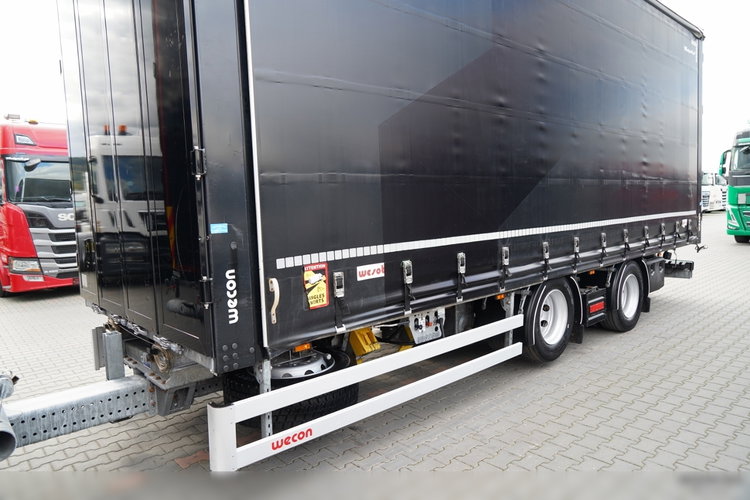 DAF XG 480 / ZESTAW TANDEM / 120 M3 / PRZEJAZDOWY / KLIMA POSTOJOWA / WECON / OŚ PODNOSZONA /  ZAWIESIE NA WÓZEK /  SAF /  2023 R  zdjęcie 11