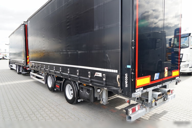 DAF XG 480 / ZESTAW TANDEM / 120 M3 / PRZEJAZDOWY / KLIMA POSTOJOWA / WECON / OŚ PODNOSZONA /  ZAWIESIE NA WÓZEK /  SAF /  2023 R  zdjęcie 13