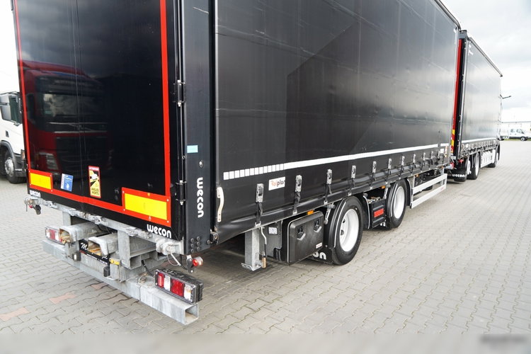 DAF XG 480 / ZESTAW TANDEM / 120 M3 / PRZEJAZDOWY / KLIMA POSTOJOWA / WECON / OŚ PODNOSZONA /  ZAWIESIE NA WÓZEK /  SAF /  2023 R  zdjęcie 15