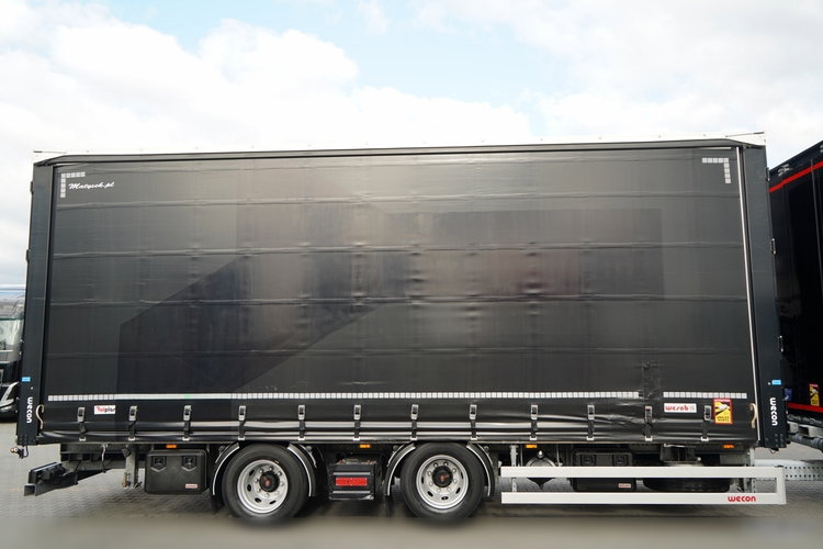 DAF XG 480 / ZESTAW TANDEM / 120 M3 / PRZEJAZDOWY / KLIMA POSTOJOWA / WECON / OŚ PODNOSZONA /  ZAWIESIE NA WÓZEK /  SAF /  2023 R  zdjęcie 16