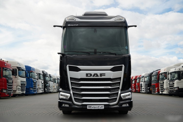 DAF XG 480 / ZESTAW TANDEM / 120 M3 / PRZEJAZDOWY / KLIMA POSTOJOWA / WECON / OŚ PODNOSZONA /  ZAWIESIE NA WÓZEK /  SAF /  2023 R  zdjęcie 6