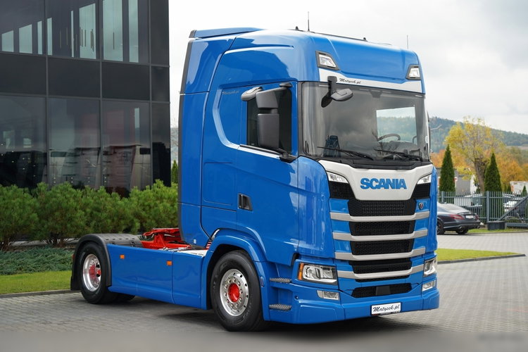Scania S 500 / RETARDER / KLIMA POSTOJOWA / ALUFELGI zdjęcie 1