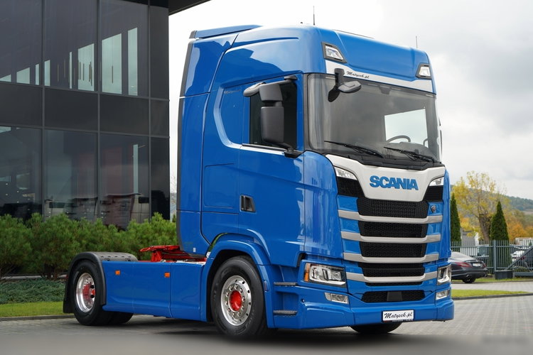 Scania S 500 / RETARDER / KLIMA POSTOJOWA / ALUFELGI zdjęcie 2