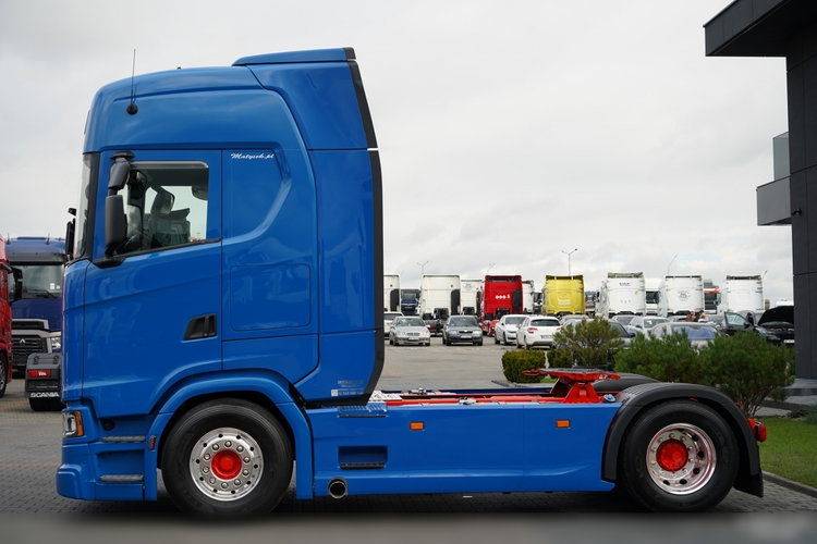 Scania S 500 / RETARDER / KLIMA POSTOJOWA / ALUFELGI zdjęcie 4