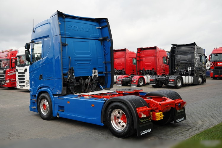 Scania S 500 / RETARDER / KLIMA POSTOJOWA / ALUFELGI zdjęcie 5