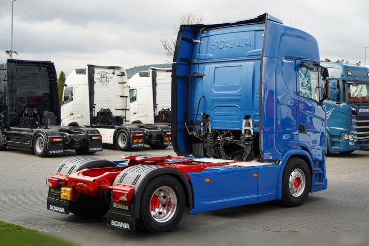 Scania S 500 / RETARDER / KLIMA POSTOJOWA / ALUFELGI zdjęcie 6