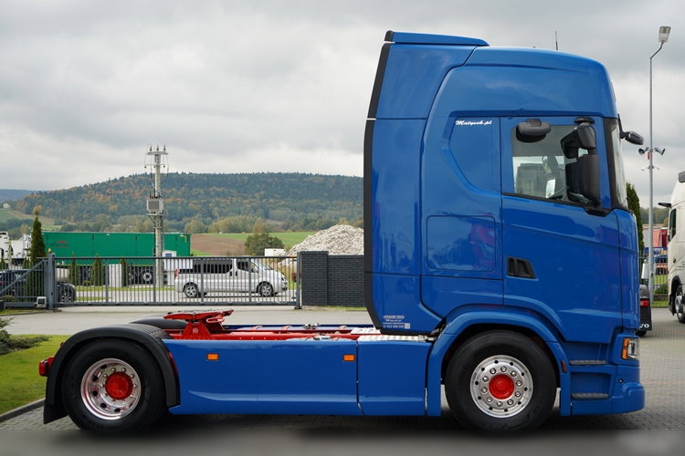 Scania S 500 / RETARDER / KLIMA POSTOJOWA / ALUFELGI zdjęcie 7