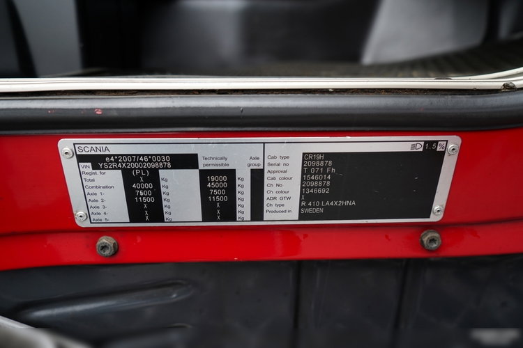 Scania R 410 / RETARDER  / OPTICRUISE zdjęcie 39