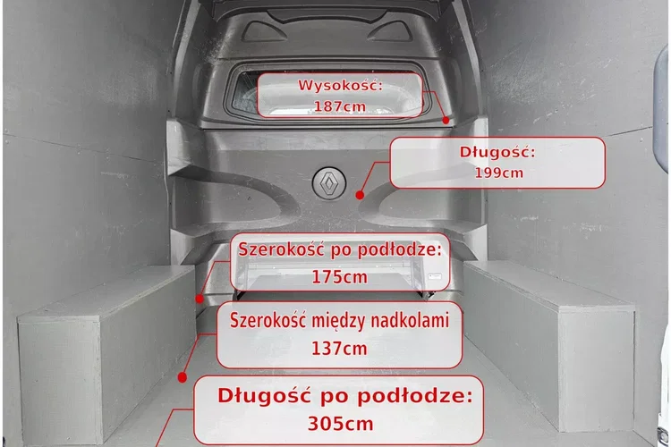 Renault Master L2H2 79999zł Netto Brygadówka 6 osób 2.3 dCi/150KM zdjęcie 21