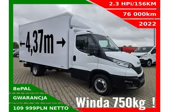 Iveco 35c16 Kontener 8 ePAL Bliźniak 109999zł NETTO 2.3 HPi/156KM