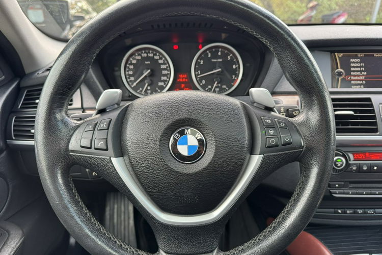 BMW X6 Klimatronic 2-stref, Podgrz. fotele + kierownica, Ele kierownica zdjęcie 17