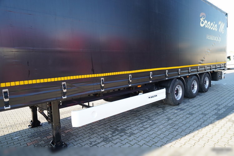 Wielton / FIRANKA / MEGA / LOWDECK / MAŁO UŻYWANA / 80 TYS KM / OŚ PODNOSZONA / SAF  zdjęcie 10