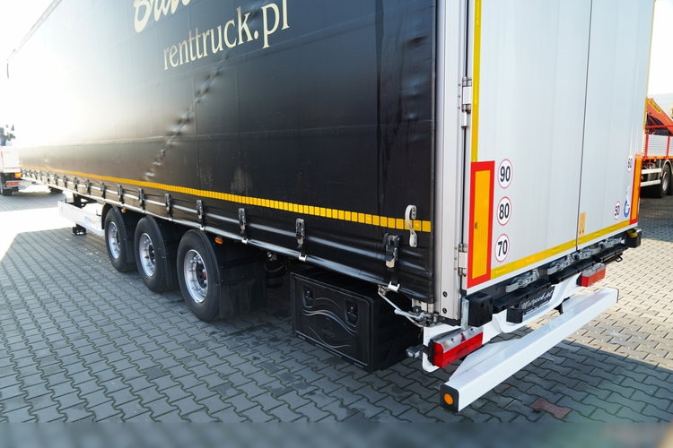 Wielton / FIRANKA / MEGA / LOWDECK / MAŁO UŻYWANA / 80 TYS KM / OŚ PODNOSZONA / SAF  zdjęcie 11