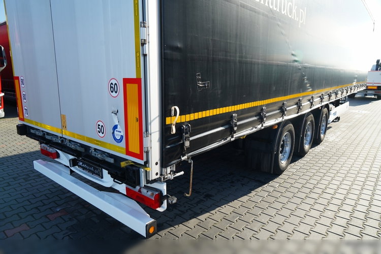 Wielton / FIRANKA / MEGA / LOWDECK / MAŁO UŻYWANA / 80 TYS KM / OŚ PODNOSZONA / SAF  zdjęcie 13