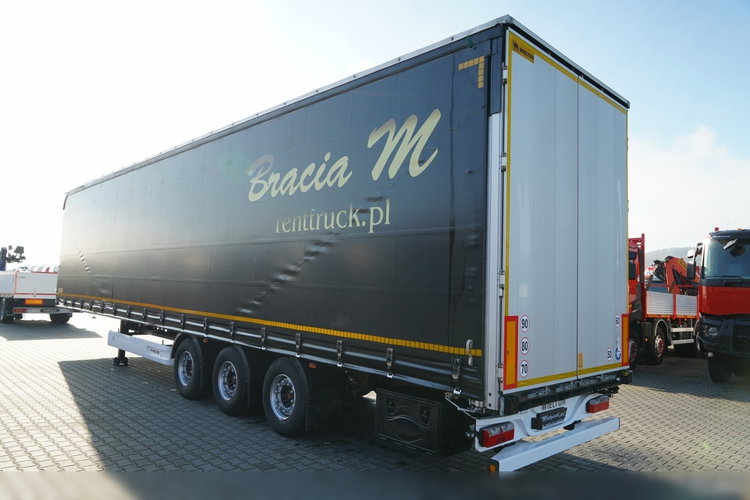 Wielton / FIRANKA / MEGA / LOWDECK / MAŁO UŻYWANA / 80 TYS KM / OŚ PODNOSZONA / SAF  zdjęcie 5